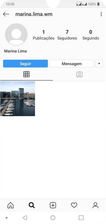 Pressione Seguir. Pressione Seguir.