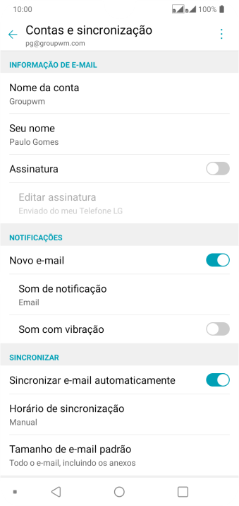 Pressione o indicador ao lado de Pressione o indicador ao lado de
