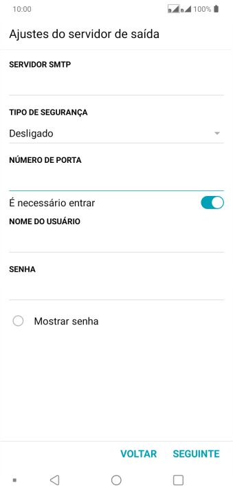 Pressione o indicador ao lado de Pressione o indicador ao lado de