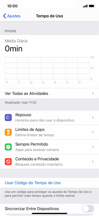Pressione a exibição de tempo abaixo de Pressione a exibição de tempo abaixo de