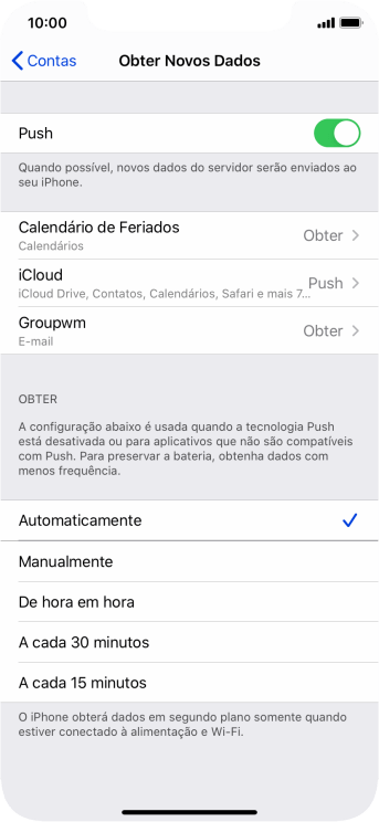 Pressione o indicador ao lado de Pressione o indicador ao lado de