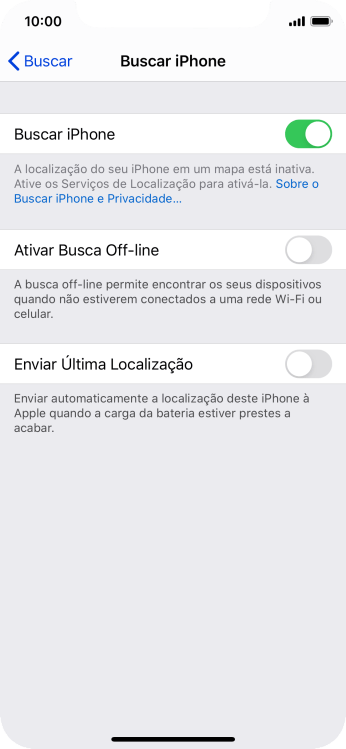 Pressione o indicador ao lado de Pressione o indicador ao lado de