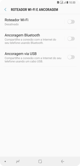 Pressione o indicador ao lado de Pressione o indicador ao lado de