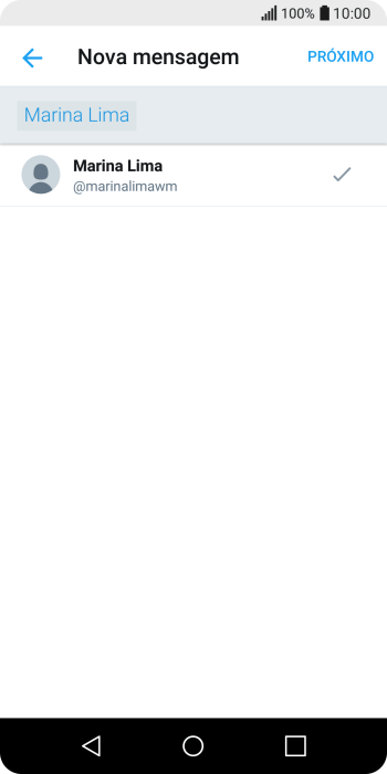 Pressione PRÓXIMO. Pressione PRÓXIMO.