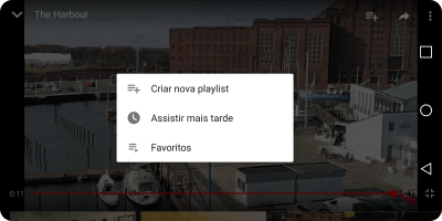 Pressione a lista de reprodução desejada. Pressione a lista de reprodução desejada.