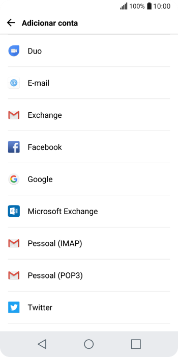 Pressione E-mail. Pressione E-mail.