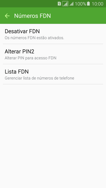 Pressione Lista FDN. Pressione Lista FDN.