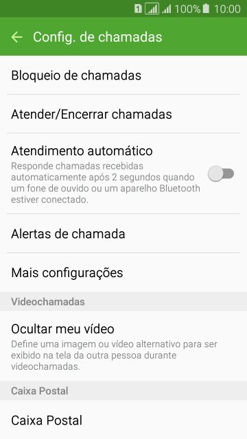 Pressione Mais configurações. Pressione Mais configurações.