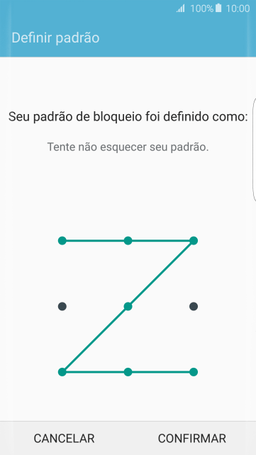 Repita o código do celular selecionado, e pressione CONFIRMAR. Repita o código do celular selecionado, e pressione CONFIRMAR.
