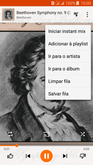 Pressione Adicionar à playlist. Pressione Adicionar à playlist.