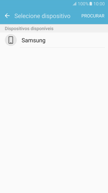 Pressione o dispositivo Bluetooth desejado, e aguarde um instante enquanto o arquivo é transferido. Pressione o dispositivo Bluetooth desejado, e aguarde um instante enquanto o arquivo é transferido.