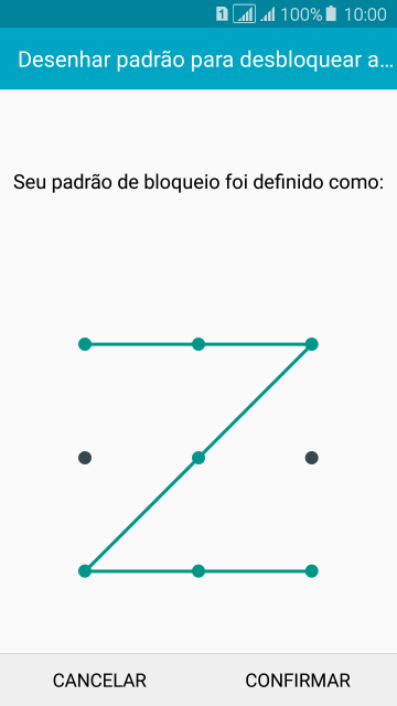 Repita o código do celular selecionado, e pressione CONFIRMAR. Repita o código do celular selecionado, e pressione CONFIRMAR.