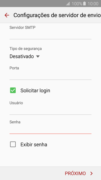Pressione PRÓXIMO. Pressione PRÓXIMO.