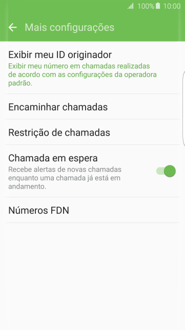 Pressione Encaminhar chamadas. Pressione Encaminhar chamadas.
