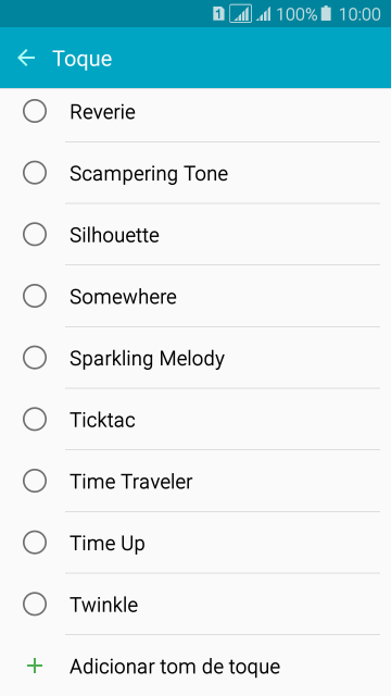 Pressione Adicionar tom de toque. Pressione Adicionar tom de toque.