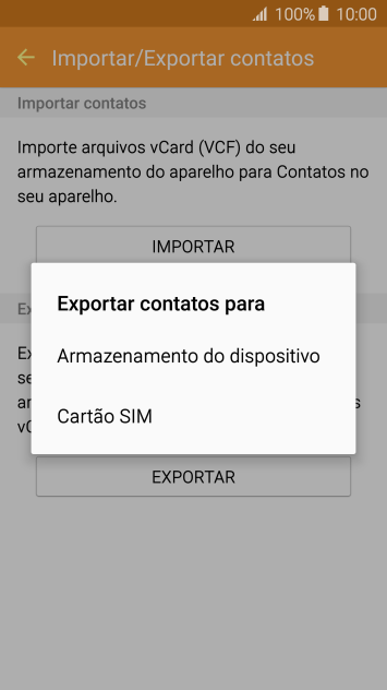 Pressione Cartão SIM. Pressione Cartão SIM.