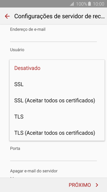 Pressione Desativado para ativar ou desativar a função. Pressione Desativado para ativar ou desativar a função.