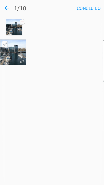 Pressione CONCLUÍDO. Pressione CONCLUÍDO.