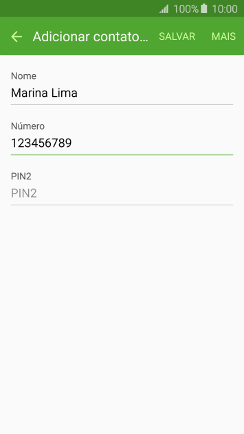 Pressione PIN2. Pressione PIN2.