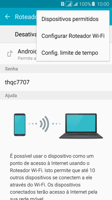 Pressione Configurar Roteador Wi-Fi. Pressione Configurar Roteador Wi-Fi.