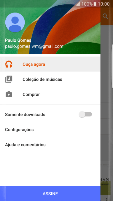 Pressione Coleção de músicas. Pressione Coleção de músicas.