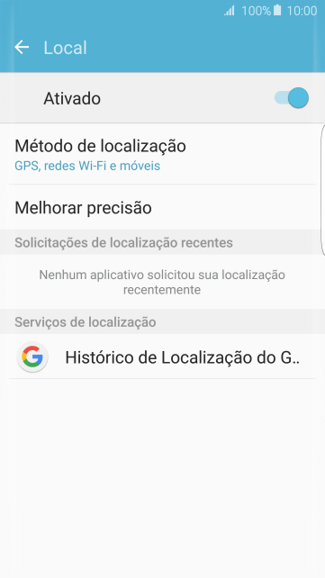 Pressione Método de localização. Pressione Método de localização.
