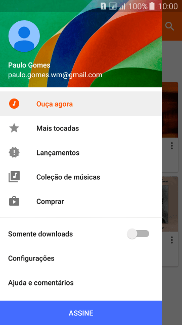 Pressione Coleção de músicas. Pressione Coleção de músicas.