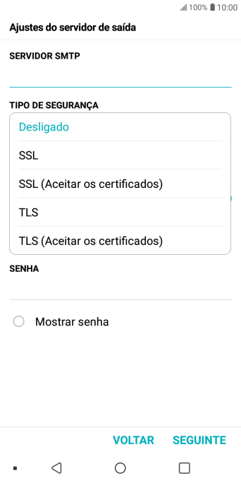Pressione Desligado para desativar a função. Pressione Desligado para desativar a função.