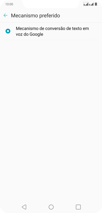 Pressione Mecanismo de conversão de texto em voz do Google. Pressione Mecanismo de conversão de texto em voz do Google.