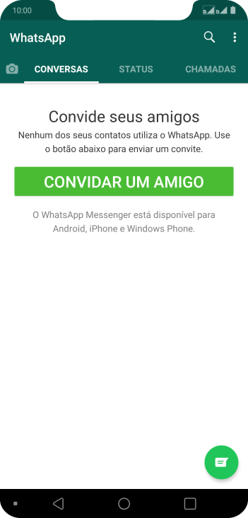Pressione a tecla de início para finalizar e voltar à tela inicial. Pressione a tecla de início para finalizar e voltar à tela inicial.