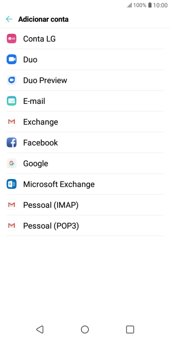 Pressione E-mail. Pressione E-mail.