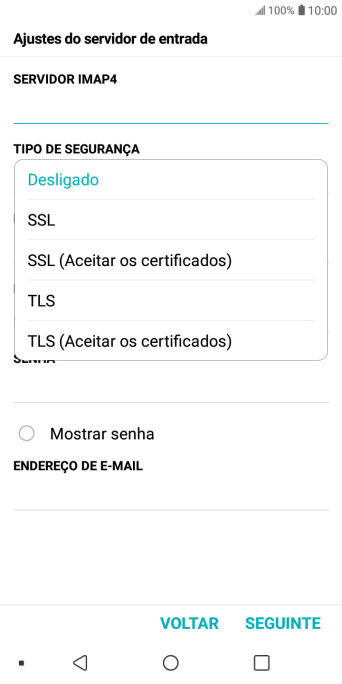 Pressione Desligado para desativar a função. Pressione Desligado para desativar a função.
