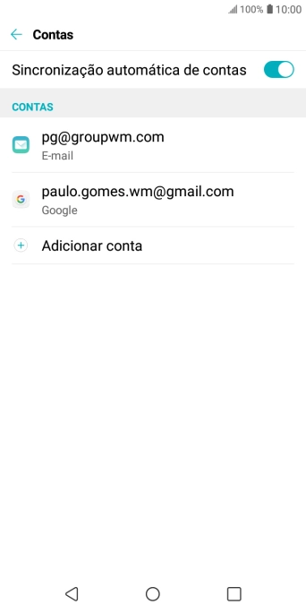 Pressione o indicador ao lado de Pressione o indicador ao lado de