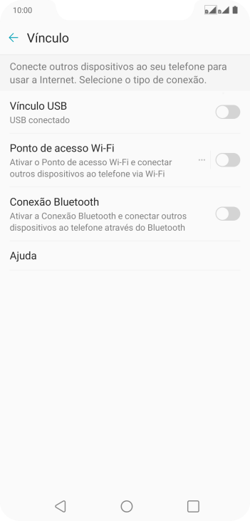 Pressione Ponto de acesso Wi-Fi. Pressione Ponto de acesso Wi-Fi.