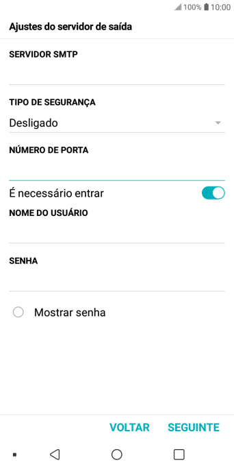 Pressione o indicador ao lado de Pressione o indicador ao lado de