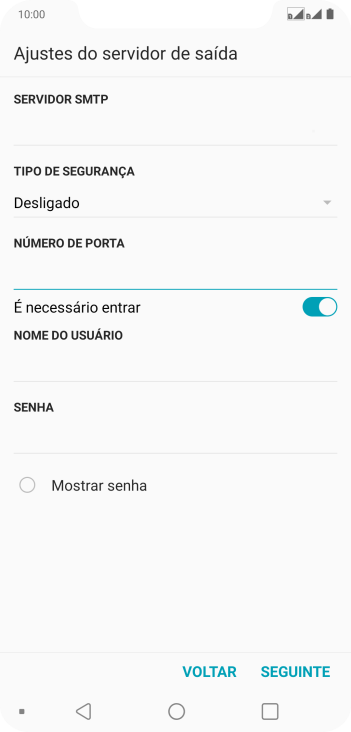 Pressione o indicador ao lado de Pressione o indicador ao lado de