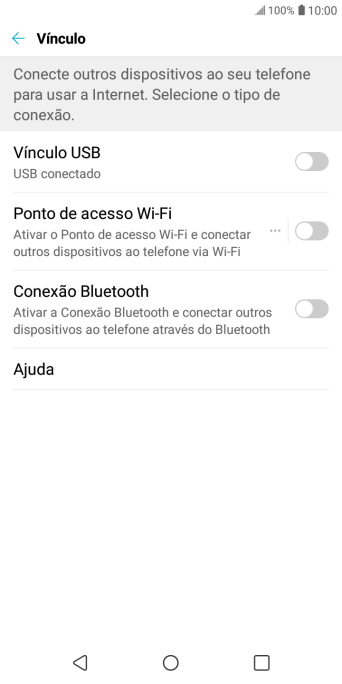 Pressione Ponto de acesso Wi-Fi. Pressione Ponto de acesso Wi-Fi.