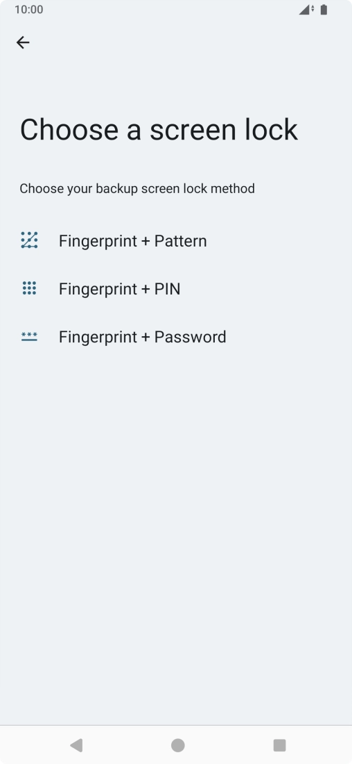 Press the required phone lock code and follow the instructions on the screen to create an additional phone lock code. Press the required phone lock code and follow the instructions on the screen to create an additional phone lock code.