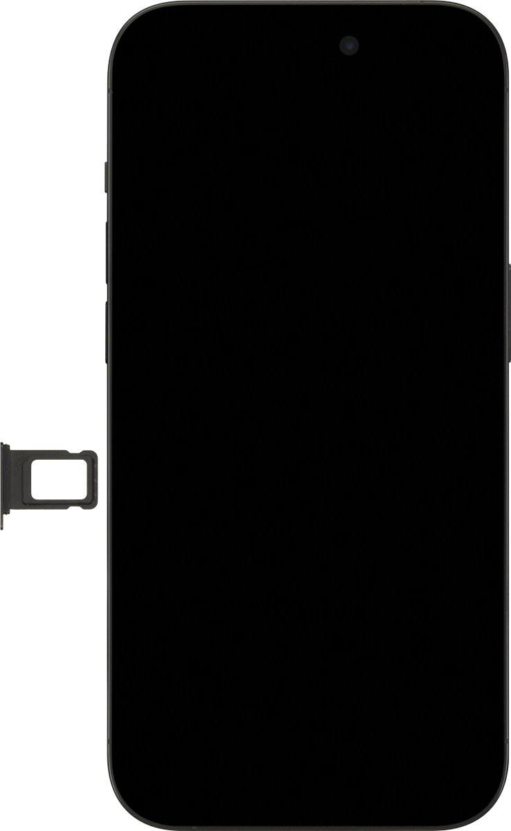 Turn your SIM so the angled corner of the SIM matches the angled corner of the SIM holder. Turn your SIM so the angled corner of the SIM matches the angled corner of the SIM holder.