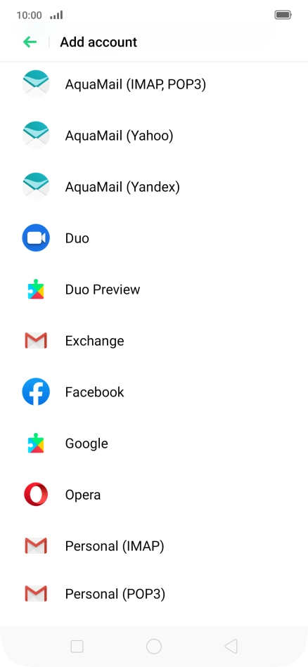 Press Google. Press Google.