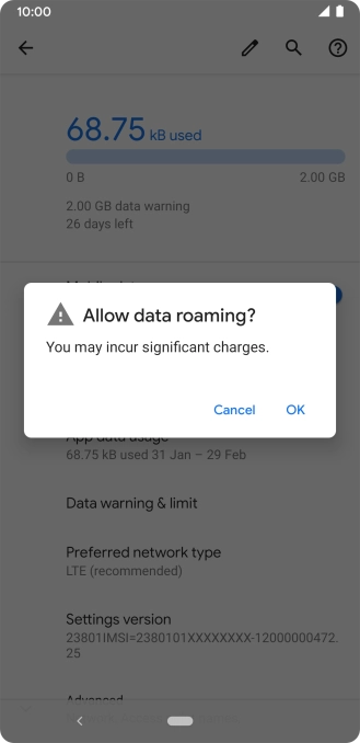 If you turn on the function, press OK. If you turn on the function, press OK.