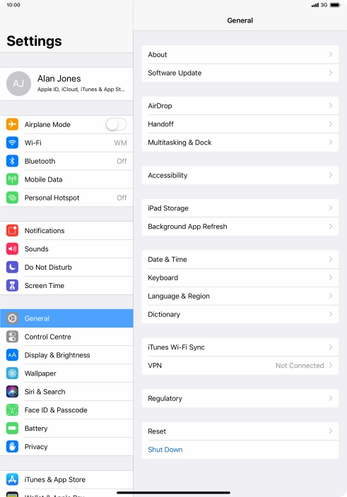 Press Face ID & Passcode. Press Face ID & Passcode.