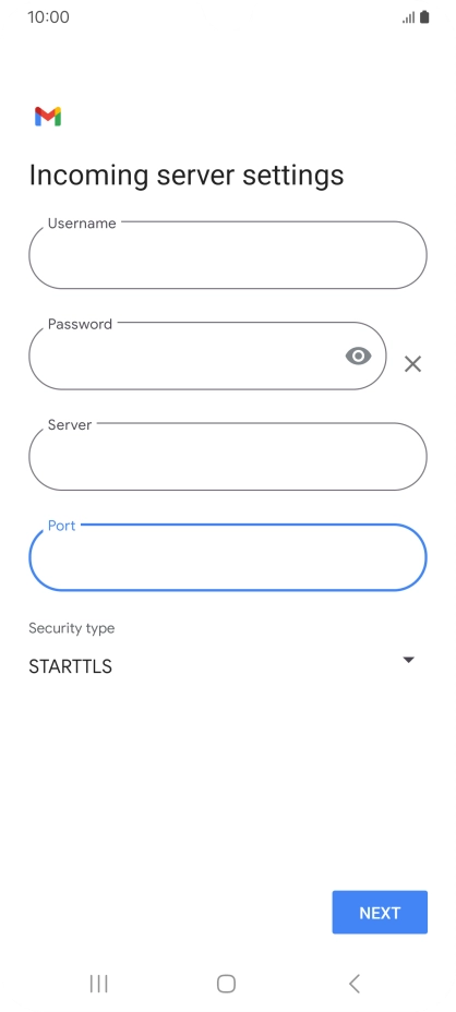 Press the drop down list below Press the drop down list below