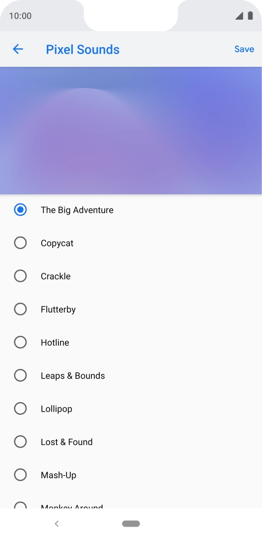 Press the required ring tones to hear them. Press the required ring tones to hear them.