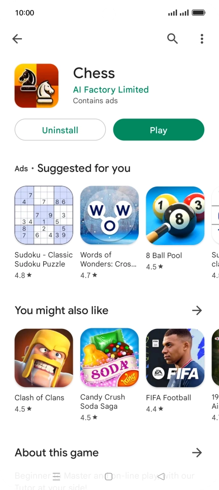 Press the Home key to return to the home screen. Press the Home key to return to the home screen.