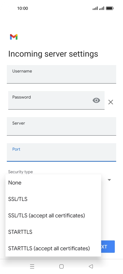 Press None. Press None.
