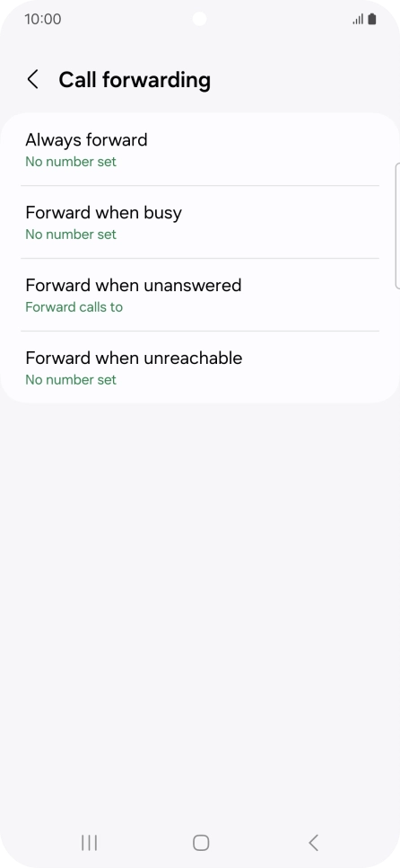 Press the Home key to return to the home screen. Press the Home key to return to the home screen.