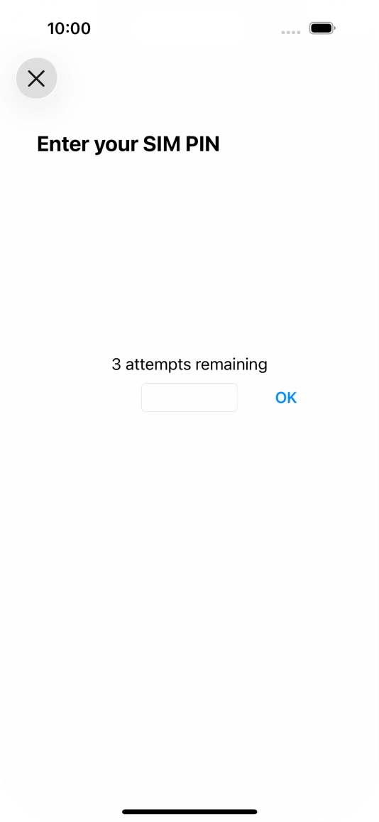 If your SIM is locked, key in your PIN and press OK. The default PIN is 1111. If your SIM is locked, key in your PIN and press OK. The default PIN is 1111.