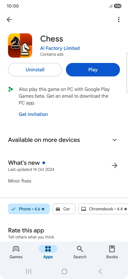 Press Uninstall. Press Uninstall.