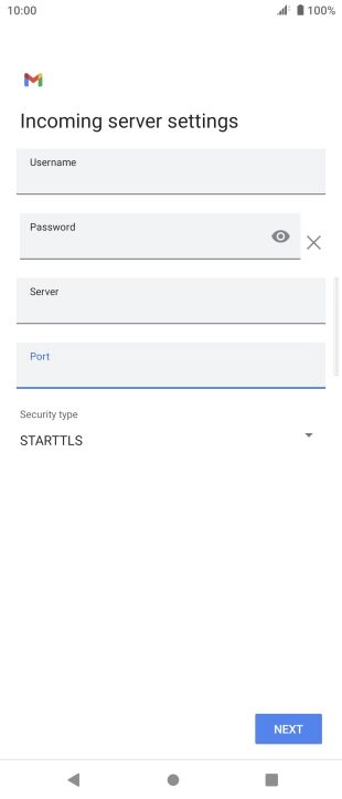 Press the drop down list below Press the drop down list below